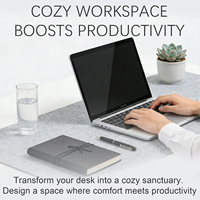 Tapis de bureau en feutre réutilisable de haute qualité, tapis de souris antidérapant, tapis d'ordinateur pour la protection du clavier