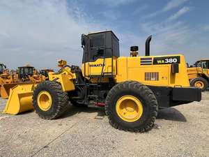 90% nuevo cargador de ruedas Komatsu Wa380 original 5TON carga nominal 380 600 modelo cargador de cabeza frontal resistente Wa380 para la venta - Product Image 5