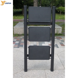 Hot Style A tipo 3 gradini 68cm di altezza scala pieghevole da <span class=keywords><strong>cucina</strong></span> <span class=keywords><strong>in</strong></span> ferro A spruzzo multiuso - Product Image 5