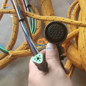 Chicote de fios externo 2758266 275-8266 da cabine das peças sobresselentes do bulldozer D6N - Product Image 2