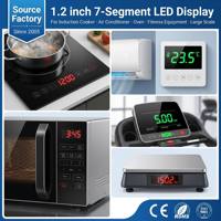 Pantalla LED de 7 Segmentos de 1.2 Pulgadas y 1 Dígito, Estilo Itálico, para Sistemas de Amperímetros Electrónicos, Precio de Fábrica