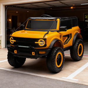 Voiture électrique 12V pour enfants, grande taille, jouet pour enfants <span class=keywords><strong>avec</strong></span> télécommande <span class=keywords><strong>parentale</strong></span>, 4 roues pour garçons et filles de 3 à 12 ans, jeu en plein air - Product Image 5