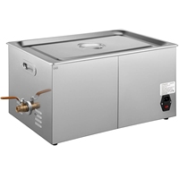 Nettoyeur à ultrasons 22L avec minuterie numérique et chauffage pour bijoux, lunettes, montres, bagues et pièces détachées – Entrepôt Tchéquie, Pologne, Allemagne