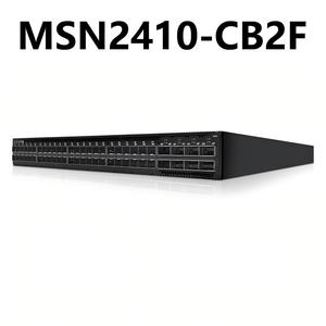 สวิตช์เครือข่ายแบบติดตั้งบนแร็ค Data Center High Density Layer3 Managed MSN2410-CB2R 48SFP28 8QSFP28 25G 100G - Product Image 1