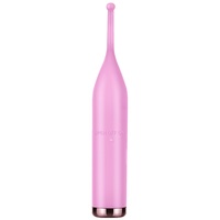 Doppelköpfiger G-Punkt-Vibrator Klitorale Stimulation Vibrierender Starker Motor Massagestab Austauschbare Köpfe Sexspielzeug für Frauen