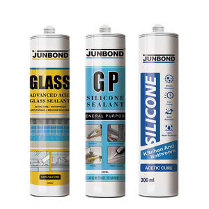 Adhesivo Acético de Uso General <span class=keywords><strong>para</strong></span> Acuarios de Vidrio, 300 ml, Transparente, Blanco, RTV, Impermeable, Sellador de Silicona Ácido GP - Product Image 1