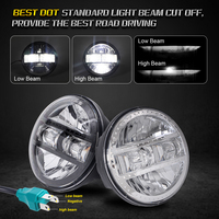 Farola Moto autres accessoires de Moto 1 pièce 6v Cyt Led phare Bus motos skull B King phare Led phares