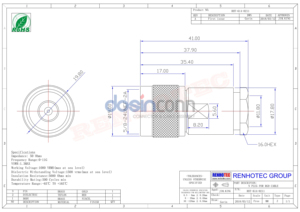<span class=keywords><strong>N</strong></span> <span class=keywords><strong>n</strong></span>ối cho rg214 loại <span class=keywords><strong>N</strong></span> <span class=keywords><strong>n</strong></span>ối kẹp cho rg213 rg8 lmr400 lắp ráp Cáp 11Ghz 50ohm - Product Image 6