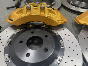 Hoge Prestaties R35 6 Pot Zuigers Remklauw Remklauw Rotor Pads Rem Set Voor 350z 370z Gtr35 Fuga Maxima Nissan F50 Quest R34 - Product Image 3