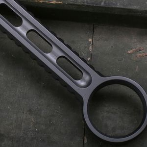 Couteau à lame fixe en acier inoxydable personnalisable pour la survie en plein air, idéal pour l'EDC - Qualité DIY, OEM pris en charge - Product Image 2