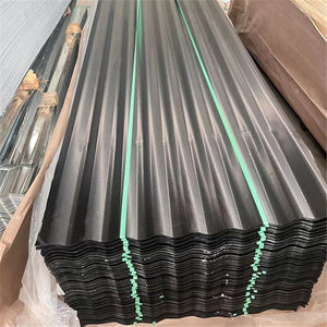 Beste Prijs Gegalvaniseerde Dakplaat Kleur Gecoate Gegolfde Staalplaat Donkerbruine 4 'X <span class=keywords><strong>8</strong></span> 'Golfplaten - Product Image 5