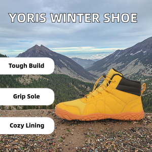 Scarpe Invernali Antiscivolo Yoris per Corsa e Trekking, Stivali da Neve a Cinque Dita, Foderati in Peluche, in Pelle Sintetica e Tessuto Oxford - Product Image 6