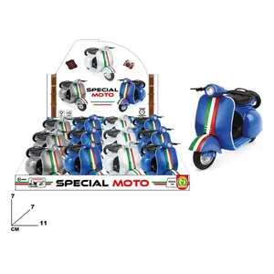 Scooter Moto Spécial en métal moulé sous pression, échelle 1:14, avec sons, pour enfants de 3 ans et plus - Product Image 2