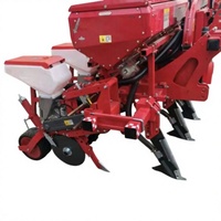 Semoir de précision à aspiration d'air pour maïs et soja, semoir monté sur tracteur à 3 points avec fonction de semis et de fertilisation