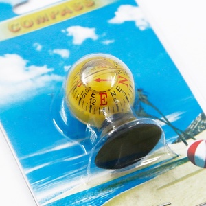 Mini boussole à ventouse, boussole à bille en plastique écologique de 28 mm pour voiture - Product Image 6