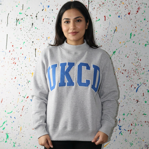 เสื้อฮู้ดสีสันตามสั่ง UKCD ผ้าฝ้าย 100% ปักลายด้วยด้ายละเอียด ระบายอากาศได้ดี เหมาะสำหรับฤดูหนาว มีซิป - Product Image 1