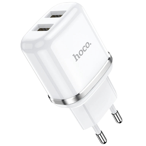 Hoco N4 Aspiring Dual Port Charger EU - Product Image 1