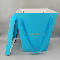 Emballages cadeaux de luxe personnalisés en carton ondulé écologiques OEM, conception de marque, emballage de fleurs
