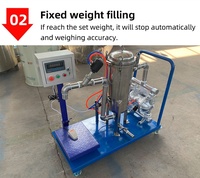 Machine de remplissage liquide pondéral pour peinture, revêtement et peinture au latex