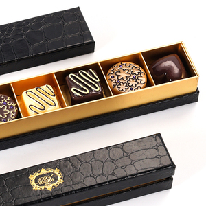 Nuevo diseño de impresión Cajas Para Bombones Barra de chocolate Diseño de embalaje Caja de papel Caja de galletas reciclada personalizada con divisor - Product Image 4