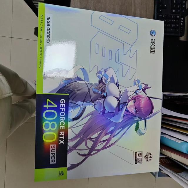 Popular GeForce RTX 4080 Super 16G GAMING 3X OC Graphics Card GDDR6X Three-fan Black Mythology - Goku Co-branded Gaming GPU