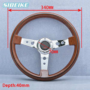 <span class=keywords><strong>Volante</strong></span> <span class=keywords><strong>Deportivo</strong></span> Universal Clásico con Acabado de Madera para Automóvil, <span class=keywords><strong>Volante</strong></span> JDM para Honda, Toyota, <span class=keywords><strong>Nismo</strong></span> - Product Image 4