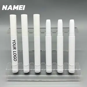 Promotional empty matte lipstick highlighter pen lip crayon eyeshadow stain paint stick pencil packaging tube container