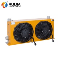 Radiador de Placas Aletadas para Grupo Electrógeno, Enfriador de Aceite Hidráulico de 100L, Intercambiador de Calor de Aire de Aluminio, Condensador de Aire Acondicionado
