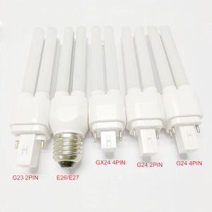 Tiết kiệm năng lượng ul được liệt kê <span class=keywords><strong>3</strong></span> ccts lựa chọn nhỏ gọn <span class=keywords><strong>PLC</strong></span> đèn 6W 8W 10W 12W 2 Pin 4 pin G23 G24d-1 E27 Ngô dẫn PL đèn - Product Image 5