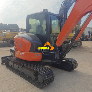 Mini-excavatrice d'occasion d'origine japonaise pour KX165-5, 6 tonnes, hydraulique, sur chenilles, moteur 20KW, prix abordable, prête à être expédiée - Product Image 4