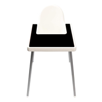 Produits pour bébés, antidérapant, écologique, de qualité alimentaire, plateau de chaise haute pour enfants, tapis en silicone pour bébé, compatible avec le plateau de chaise