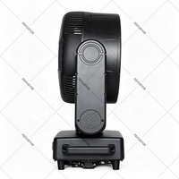 FEIYUEYUE DMX IP65 Resistente al Agua 19x80W RGBW+303x0.2W RGB Aura LED Cabeza Móvil con Zoom y Efecto Wash Ra96 5-50 Iluminación para Escenarios de Conciertos