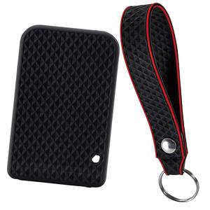 Porte-clés pour Renault <span class=keywords><strong>Scenic</strong></span> Clio Logan Megane <span class=keywords><strong>2</strong></span> 3 Koleos, <span class=keywords><strong>2</strong></span> pièces, étui pour clé de voiture à 3 boutons - Product Image 5