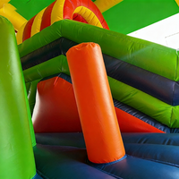 Château gonflable pour enfants, grand parc de jeux intérieur pour centre commercial, aire de jeux extérieure avec trampoline et toboggan gonflable