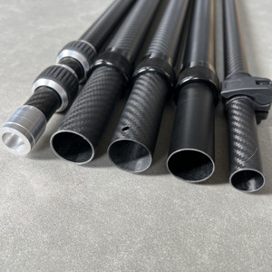 Perche télescopique réglable en carbone 3K <span class=keywords><strong>de</strong></span> 4,5 m (15 pi) pour équipement <span class=keywords><strong>de</strong></span> nettoyage <span class=keywords><strong>de</strong></span> piscine - Product Image 4