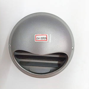 Calandre ronde pour Ventilation en acier inoxydable, 2 pcs, <span class=keywords><strong>Grille</strong></span> de Ventilation, sortie d'air pour tuyau - Product Image 2