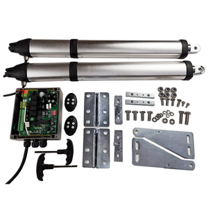 Abridor de puerta oscilante de brazo lineal de <span class=keywords><strong>Motor</strong></span> de CC inteligente Abridor de puerta oscilante doble para Villa - Product Image 1