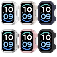 Xiaomi Redmi Watch 6 Active için Sert PC Saat Kılıfı, Redmi Watch6 Active için Sert PC Tampon Çerçeve Kılıfları