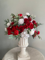 Dekorasi Acara Pernikahan, Centerpiece Meja, Bunga Lily Cally Buatan, Bola Bunga Centerpiece, Perlengkapan Dekorasi Pernikahan
