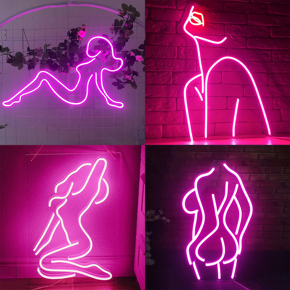Sexy Lady Neon Signs ネオンガラス管 Amazon | LEDネオンサイン セックシー 美しいの女 インテリア