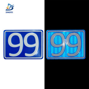 Señales de matrícula de Casa reflectantes personalizadas del fabricante - Product Image 4