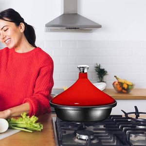 Earthen <strong>Pot</strong> Traditional <strong>Tagine</strong> <strong>Pot</strong> Moroccan <strong>Tagine</strong> <strong>Pot</strong> <strong>Small</strong> <strong>Tagine</strong> Bowl - Product Image 2
