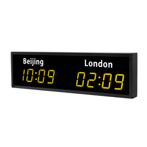 CHEETIE CP34, светодиодное программное обеспечение на основе World Windows для обновления часов с двумя часовыми поясами для офисного аэропорта - Product Image 2