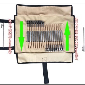 Campingmoon – sac de rangement pour piquets de tente en toile, petit, 20 pièces, organisateur de rangement pour le camping et l'extérieur - Product Image 3