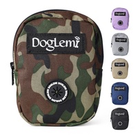 Vente en gros de sac de transport pour animaux de compagnie pliable et durable pour l'extérieur avec des croquettes, des collations et des jouets.