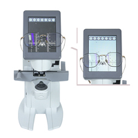 Equipo de Optometría Lensómetro Digital Automático Medición UV con Programa de Calibración Automática para Uso Óptico