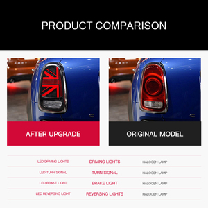 XT Upgrade per BMW <span class=keywords><strong>Mini</strong></span> <span class=keywords><strong>Countryman</strong></span> F60 2018-2022 nuovo stile lampada posteriore a LED 3th GEN fanale posteriore fanale posteriore <span class=keywords><strong>plug</strong></span> and play - Product Image 2