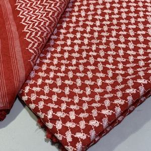 Nouveau rouge blanc gland arabe Shemagh Yashmagh arabe carré écharpe hommes palestinien Keffiyeh - Product Image 3