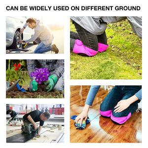 Rodilleras para Mujer, para Limpiar Pisos, Jardinería, <span class=keywords><strong>Trabajo</strong></span>, Rodilleras con Forro Interior Suave y Ajustables - Product Image 4