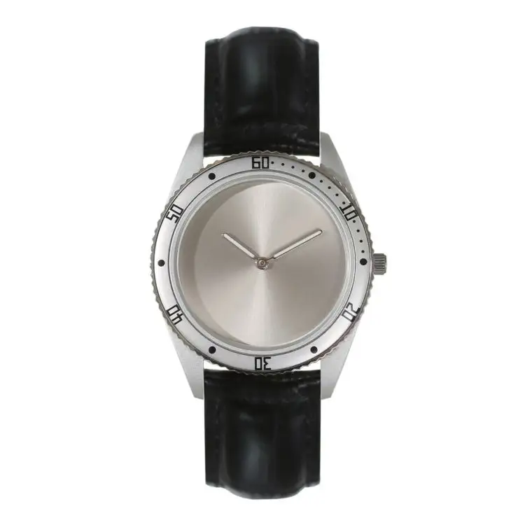 Fashionable and versatile ultra-thin titanium alloy case and belt waterproof watch for couple